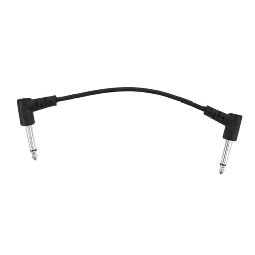 HONITANO Guitar Patchkabel für Elektrische Gitarre Kompatibel mit Gitarrenverstärkern und Musikinstrumenten Schnelle Signalübertragung aus Kupfer Einfache Plug And Play Verbindung von HONITANO