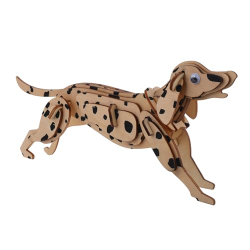 HONITANO Holz Dalmatiner Puzzle Tiermodell Interaktives Lernspielzeug Für Erwachsene Und Junge Mädchen Holzfigur Für Dekoration Und Bildung Kreatives Bastelset HONITANO Holz Dalmatiner Puzzle Tiermodell Interaktives Lernspielzeug Für Erwachsene Und Junge Mädchen Holzfigur Für Dekoration Und Bildung Kreatives Bastelset von HONITANO