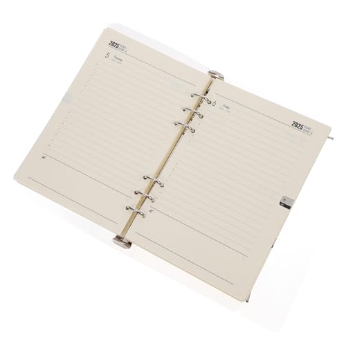 HONITANO Kalender Tagesplaner mit Transparentem Abnehmbarem Pp matte Einband Flexibles Notizbuch mit Losem Süßer Wochenplaner Robuster Geschenk organizer für Alltag und Beruf von HONITANO