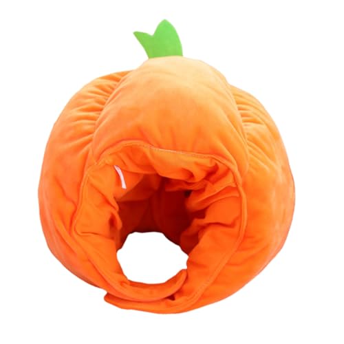 HONITANO Komfortable Verstellbare Kürbis Kopfbedeckung Halloween Kostüm Foto Requisite für Erwachsene Kreatives Party Accessoire Stylischer Orangefarbener Halloween Hut HONITANO Komfortable Verstellbare Kürbis Kopfbedeckung Halloween Kostüm Foto Requisite für Erwachsene Kreatives Party Accessoire Stylischer Orangefarbener Halloween Hut von HONITANO