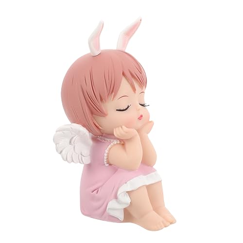 HONITANO Kreative Tortendekoration Engel Cartoon Engel Figuren für Kuchen Party Accessoires und Desktop Zuckerdekor für Kindergeburtstage Langlebig und Schön HONITANO Kreative Tortendekoration Engel Cartoon Engel Figuren für Kuchen Party Accessoires und Desktop Zuckerdekor für Kindergeburtstage Langlebig und Schön von HONITANO
