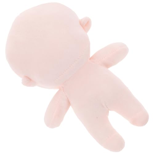 HONITANO Kuschelpuppenrohling mit Skelett Wiederverwendbarer Weicher Puppenkörper Blanko DIY Stoffpuppe für Glatte Oberfläche Pädagogisches von HONITANO