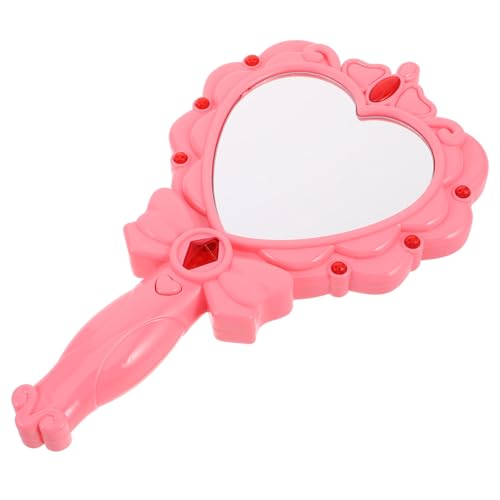 HONITANO Leuchtender mit LED Licht Glowing Handspiegel für Mädchen Geburtstag Geschenk Kreatives Mitbringsel für Fantasievolles von HONITANO