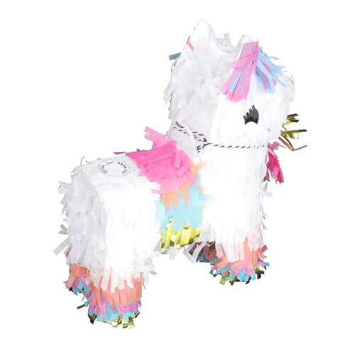 HONITANO Mini Pferde Piñata Candy Füllbox Interaktives Partyspielzeug für Geburtstag Fest Süße Geschenkbox für Kinderparty Dekoration und Festzubehör von HONITANO