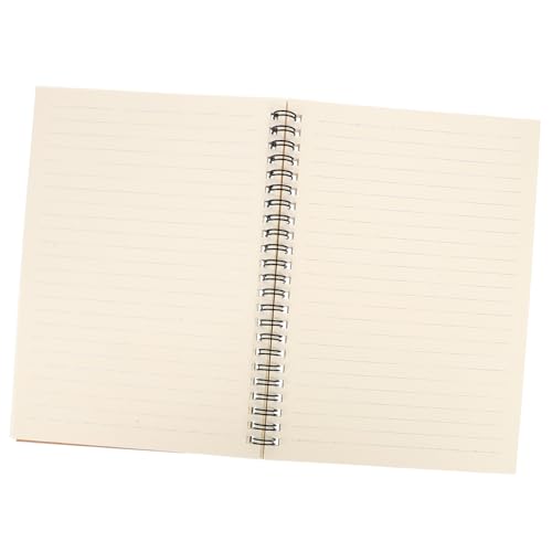 HONITANO Notizbuch Spiralbindung Liniert Langlebiges Kraftpapier Notizheft für Studium Planung Schule Memo Schreibblock für Tagebuch und Skizzen Tragbares Planungsbuch von HONITANO