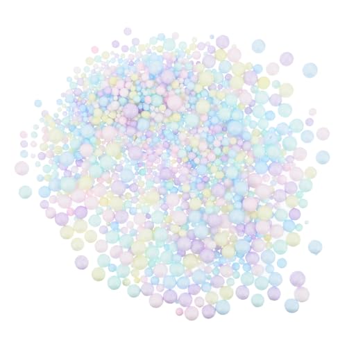 HONITANO Packungen Bunte Schaumstoff füllkugeln Farbenfrohe DIY Perlen Geschenkbox deko Bastelmaterial für Partydekoration HONITANO Packungen Bunte Schaumstoff füllkugeln Farbenfrohe DIY Perlen Geschenkbox deko Bastelmaterial für Partydekoration von HONITANO