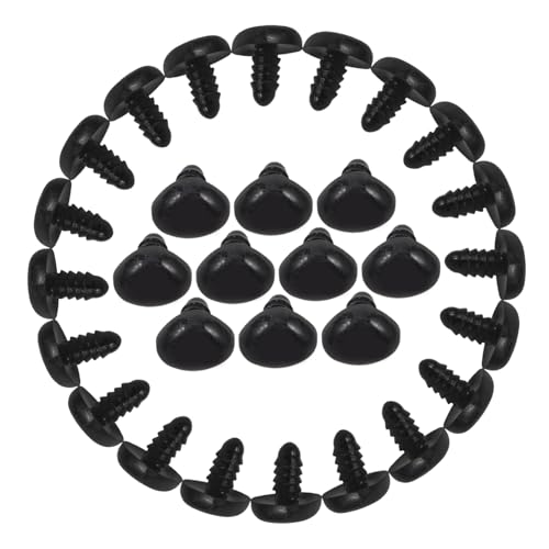 HONITANO Plüsch Puppe Nase Kit 50 Stücke Kunststoff Stofftier Dreieck Form Für HONITANO Plüsch Puppe Nase Kit 50 Stücke Kunststoff Stofftier Dreieck Form Für von HONITANO