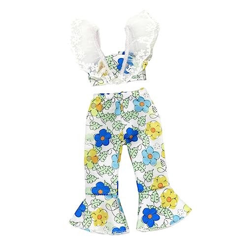 HONITANO Puppenkleidung Prinzessin Zubehör Mädchen Kleidung Für Puppe Exquisite Puppen-Outfits Urlaubspuppen-Outfits Outfit Für Puppe Stoff von HONITANO