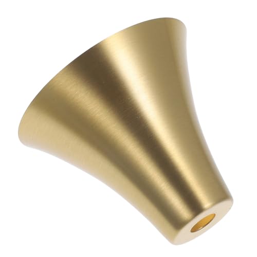 HONITANO Stabiler Lampenhalter aus Reinem Messing Lampenfassung Zubehör DIY Lampenfuß mit Bohrung für Wand und Deckenleuchten Vielseitig und Langlebig von HONITANO