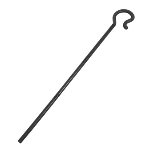 HONITANO Stock Halloween-Cosplay-Requisiten Verkleiden Sie Halloween- Zuckerrohr Kostüm Zauberstab Für Bühnenzubehör Personal-kostüm-Requisite Rohrverzierung Black Plastik von HONITANO