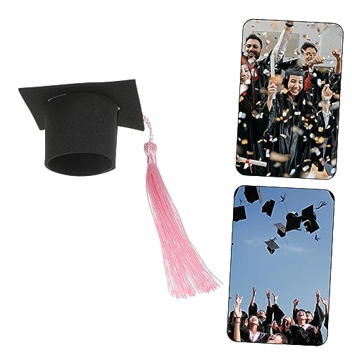 HONITANO Teiliges Mini Abschlusskappen Cake Topper mit Quaste Pinke Tortendeko für Graduation Cupcakes Praktische Partydekoration für Schulabschlussfeier und Absolventenkappen Fans HONITANO Teiliges Mini Abschlusskappen Cake Topper mit Quaste Pinke Tortendeko für Graduation Cupcakes Praktische Partydekoration für Schulabschlussfeier und Absolventenkappen Fans von HONITANO