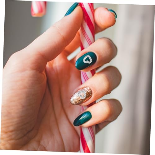 HONMEET 10 Stück Teiliges Kleine Herz Nagelcharms aus Robustem Zinklegierung mit Hohlem Design Nageldekoration für Damen für Kreative Maniküre und DIY Nail Art HONMEET 10 Stück Teiliges Kleine Herz Nagelcharms aus Robustem Zinklegierung mit Hohlem Design Nageldekoration für Damen für Kreative Maniküre und DIY Nail Art von HONMEET