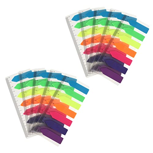 HONMEET 10 Stück Teiliges Pet Haftnotizen Transparent Beschreibbare Index Tabs Selbstklebende Seitenmarker Wasserfest Farbige Book Markers für Schule Büro Praktische Notizzettel zum HONMEET 10 Stück Teiliges Pet Haftnotizen Transparent Beschreibbare Index Tabs Selbstklebende Seitenmarker Wasserfest Farbige Book Markers für Schule Büro Praktische Notizzettel zum von HONMEET
