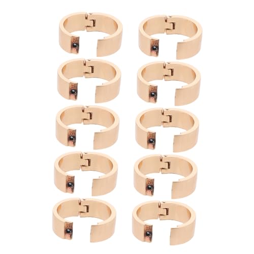 HONMEET 10 Stück Zinklegierung Binder Ringe Öffnbar Kalender Ringe Metall Buchringe Für Loseblätter Karteikarten Vielseitig Für Scrapbooking Basteln HONMEET 10 Stück Zinklegierung Binder Ringe Öffnbar Kalender Ringe Metall Buchringe Für Loseblätter Karteikarten Vielseitig Für Scrapbooking Basteln von HONMEET