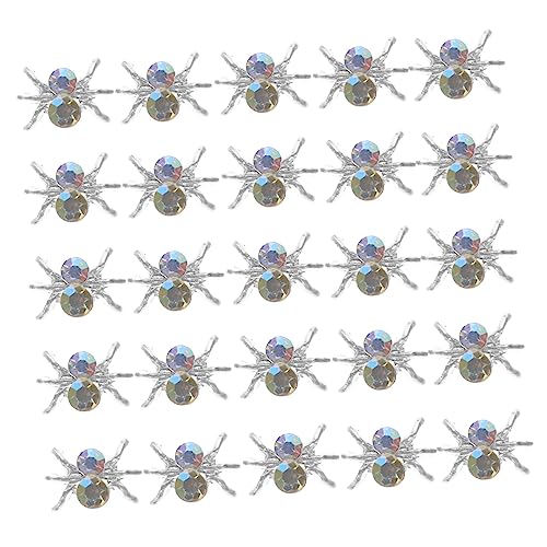 HONMEET 100 Stück Spinnen-nagel-edelsteine für Nägel Spinnen-verzierung Maniküre-dekorationen Damen-nagel-charms HONMEET 100 Stück Spinnen-nagel-edelsteine für Nägel Spinnen-verzierung Maniküre-dekorationen Damen-nagel-charms von HONMEET