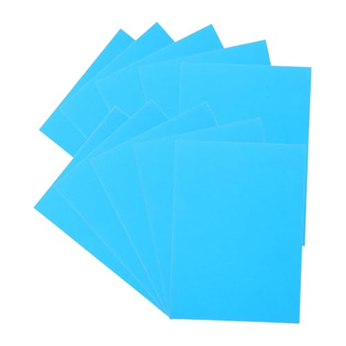 HONMEET 100 Stück Farbiges Farbdruckpapier Blau Druckerpapier für Zeichnen Basteln Origami DIY Kunstprojekte Schule und Zuhause von HONMEET