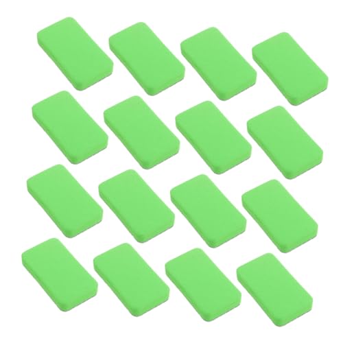 HONMEET 100 Stück Teiliges Mini Whiteboard Radiergummi Filzreiniger für Tafel und Whiteboard Vielseitiger Trockener Radierer für Schule Büro und Zuhause Handlich für Unterricht und von HONMEET
