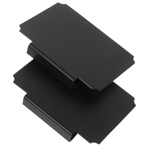 HONMEET 10Stücke Abnehmbare Korb Clip Wiederverwendbare PVC Kreidetafel für Organisation von Aufbewahrungskörben Bad Büro von HONMEET