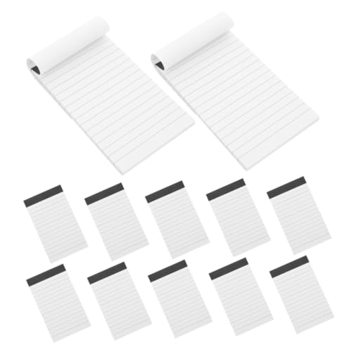 HONMEET 12 Stück Teiliges Notizblock Breitrandige Liniertes Papier Kleine Schreibpads für Büro und Studium Je Block Handliche Memo Pads zur Organisierten Notizführung und Listenführung HONMEET 12 Stück Teiliges Notizblock Breitrandige Liniertes Papier Kleine Schreibpads für Büro und Studium Je Block Handliche Memo Pads zur Organisierten Notizführung und Listenführung von HONMEET