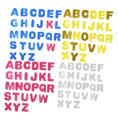 HONMEET 130 Stück Buchstaben Aufkleber Selbstklebend Glitzernde Eva Moosgummi Sticker Bunte Farben DIY Basteln Kreativitätsfördernd Scrapbooking Dekoration HONMEET 130 Stück Buchstaben Aufkleber Selbstklebend Glitzernde Eva Moosgummi Sticker Bunte Farben DIY Basteln Kreativitätsfördernd Scrapbooking Dekoration von HONMEET