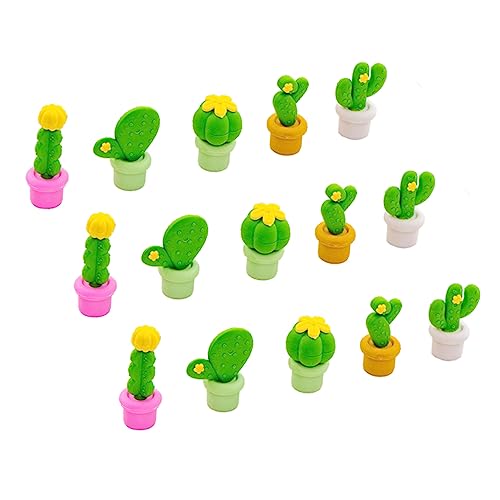 HONMEET 15 Stück Cactus Radiergummi Niedliche Cartoon Radierer für Schule und Büro Schülerstationery Vielseitig Einsetzbar und Praktisch für Täglichen Gebrauch Zufällige HONMEET 15 Stück Cactus Radiergummi Niedliche Cartoon Radierer für Schule und Büro Schülerstationery Vielseitig Einsetzbar und Praktisch für Täglichen Gebrauch Zufällige von HONMEET