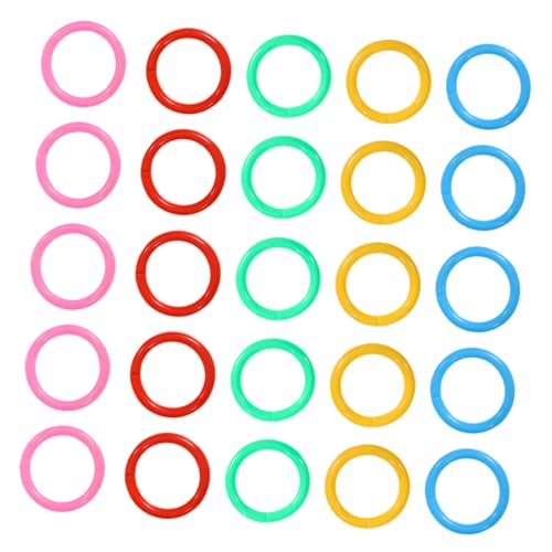 HONMEET 150 Stück Teiliges Bunte Kunststoff Binder Ringe Innendurchmesser Robuste Buchringe für Karteikarten Schlüsselanhänger Scrapbooking und Loseblatt Organisation HONMEET 150 Stück Teiliges Bunte Kunststoff Binder Ringe Innendurchmesser Robuste Buchringe für Karteikarten Schlüsselanhänger Scrapbooking und Loseblatt Organisation von HONMEET