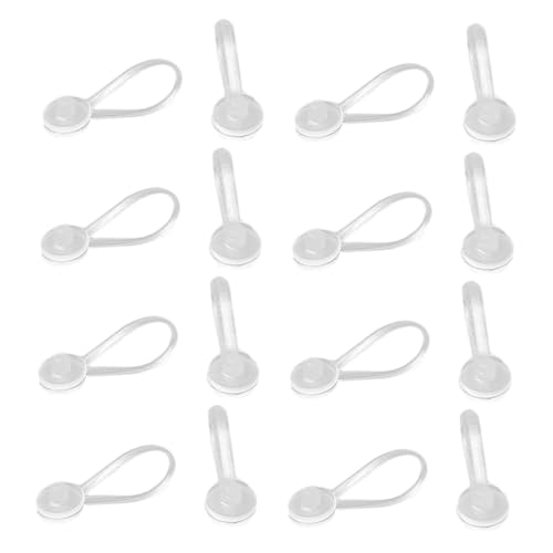 HONMEET 150pcs Tag Forderers Lock Pin Security Loops Clear Merchandise Tags Inhaber Einzelhandelsgeschäft Vorräte Für Kleine Unternehmensgebrauch von HONMEET