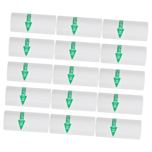 HONMEET 15Stücke Thermoetikettenpapier Selbstklebende Etiketten für Mini Thermodrucker für Adress Versand und Namensschilder Einsetzbar von HONMEET