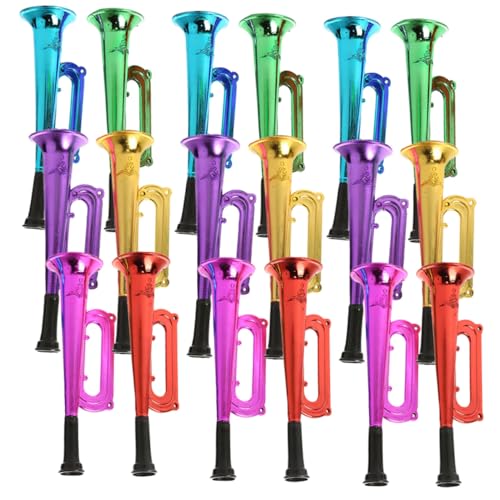 HONMEET 18 Stück Teiliges Plastik Bunte Lärmmacher für Sportfans Partyspielzeug Leicht Tragbar Klare Töne Fußballspiel Zubehör HONMEET 18 Stück Teiliges Plastik Bunte Lärmmacher für Sportfans Partyspielzeug Leicht Tragbar Klare Töne Fußballspiel Zubehör von HONMEET