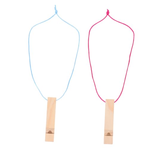 HONMEET 2 Mini-holzpfeifen Für Kinder: Musikinstrument Aus Holz Mit DIY-kunstdesign – Holzpfeife Für Partys, Spiele Und Musikerkundung von HONMEET