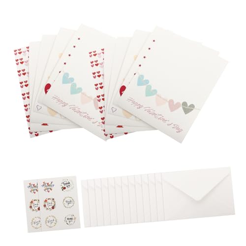 HONMEET 2 Satz Valentinstags Grußkarten mit Umschlägen Elegante Klappkarten für Liebesbotschaften Festliches Design für Brautpaare und Verlobungen Hochwertiges Papier Karten Umschläge HONMEET 2 Satz Valentinstags Grußkarten mit Umschlägen Elegante Klappkarten für Liebesbotschaften Festliches Design für Brautpaare und Verlobungen Hochwertiges Papier Karten Umschläge von HONMEET