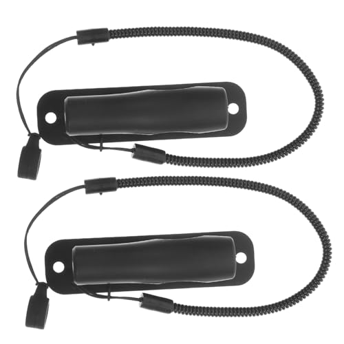 HONMEET 2 Stück Tablet Stift Halterung mit Federband Kompatibel mit Stylus Kugelschreiber Pencil Rutschfester Silikonring Doppelseitiger Kleber für Büro Schule Theke Anti verlust Lösung von HONMEET
