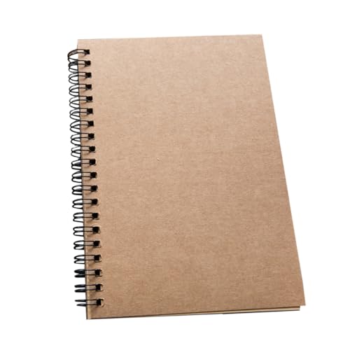 HONMEET 2 Stück Vintage Kraftpapier Skizzenbuch Spiralgebunden Blanko Notizbuch zum Malen Zeichnen für Kreatives Tagebuch Journal HONMEET 2 Stück Vintage Kraftpapier Skizzenbuch Spiralgebunden Blanko Notizbuch zum Malen Zeichnen für Kreatives Tagebuch Journal von HONMEET