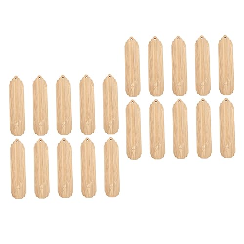 HONMEET 20 Stück Teiliges Holz Lesezeichen Blanko für DIY Bastelarbeiten Bemalbare Holzplatten für Kreative Lesezeichen für Basteln Dekoration und Geschenke HONMEET 20 Stück Teiliges Holz Lesezeichen Blanko für DIY Bastelarbeiten Bemalbare Holzplatten für Kreative Lesezeichen für Basteln Dekoration und Geschenke von HONMEET
