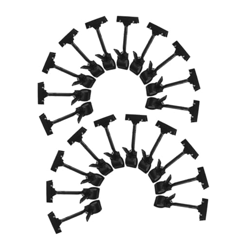 HONMEET 20 Stück Teiliges Preisschildhalter aus Stabilem Kunststoff Drehbare T-förmige Schildhalter Clips für Verkaufsstände Regale im Einzelhandel und Supermärkte Vielseitige HONMEET 20 Stück Teiliges Preisschildhalter aus Stabilem Kunststoff Drehbare T-förmige Schildhalter Clips für Verkaufsstände Regale im Einzelhandel und Supermärkte Vielseitige von HONMEET