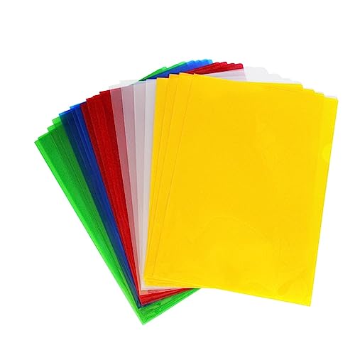 HONMEET 20Stücke Transparente Dokumentenhüllen Dateiordner mit Seitlicher Öffnung für Büro Schule und Zuhause Zufällige HONMEET 20Stücke Transparente Dokumentenhüllen Dateiordner mit Seitlicher Öffnung für Büro Schule und Zuhause Zufällige von HONMEET