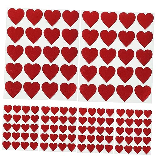 HONMEET 20blätter Selbstklebende Herzaufkleber Dekorative -Sticker Für Valentinstag Geschenkanhänger Party Und Hochzeitsdekoration HONMEET 20blätter Selbstklebende Herzaufkleber Dekorative -Sticker Für Valentinstag Geschenkanhänger Party Und Hochzeitsdekoration von HONMEET