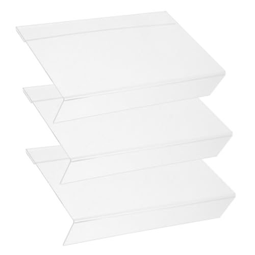 HONMEET 3 Stück Acryl Aufsteller Preisetikettenhalter Transparent Preisschild Ständer für Supermarkt Büro Restaurant Vielseitig Einsetzbar Robust Leicht HONMEET 3 Stück Acryl Aufsteller Preisetikettenhalter Transparent Preisschild Ständer für Supermarkt Büro Restaurant Vielseitig Einsetzbar Robust Leicht von HONMEET