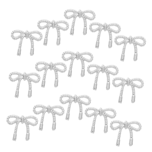 HONMEET 30 Stück Teiliges Silbernes Nagel-charms Hohlem aus Langlebiger Legierung Vielseitige Nail Art Dekoration für DIY und Professionelle Maniküre von HONMEET