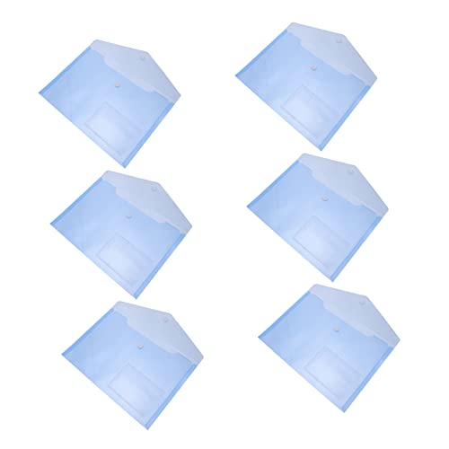 HONMEET 30Stücke Transparente Dokumententaschen Wasserdichte Aufbewahrungstaschen für Büro und Schule für Reiseunterlagen und Bürobedarf um Stifte und Dokumente von HONMEET