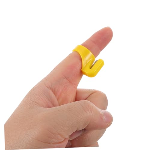 HONMEET 4 Stück Teiliges Latex Ballonpiekser Ballonpiekser Werkzeug für Party und Geburtstag Vielseitiges Ballonarch Zubehör Komfortabler Finger Cutter für Schnelle Ballonöffnung von HONMEET
