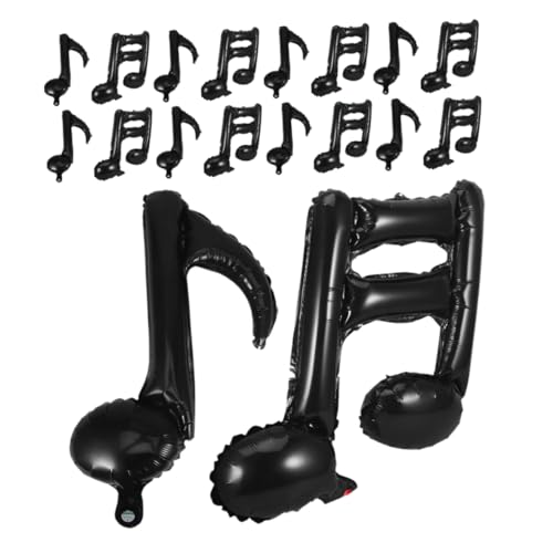 HONMEET 40 Stück Aluminium-luftballons Mit Musiknoten Für Veranstaltungen Mit Musikthema, Konzerte Und Geburtstagsfeiern, Bandauftritte Und Partydekorationen HONMEET 40 Stück Aluminium-luftballons Mit Musiknoten Für Veranstaltungen Mit Musikthema, Konzerte Und Geburtstagsfeiern, Bandauftritte Und Partydekorationen von HONMEET