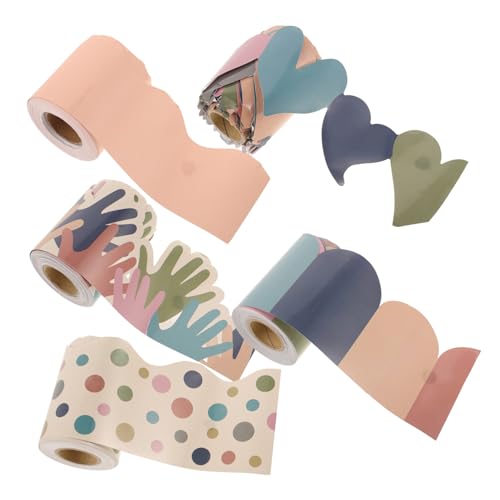 HONMEET 5 Rollen Wasserdichte Pinnwand-ränder Bulletin Board Trim Border Sticker für Klassenzimmer Dekoration Modischer Hobo-stil Selbstklebend Vielseitig Einsetzbar Langlebiges HONMEET 5 Rollen Wasserdichte Pinnwand-ränder Bulletin Board Trim Border Sticker für Klassenzimmer Dekoration Modischer Hobo-stil Selbstklebend Vielseitig Einsetzbar Langlebiges von HONMEET