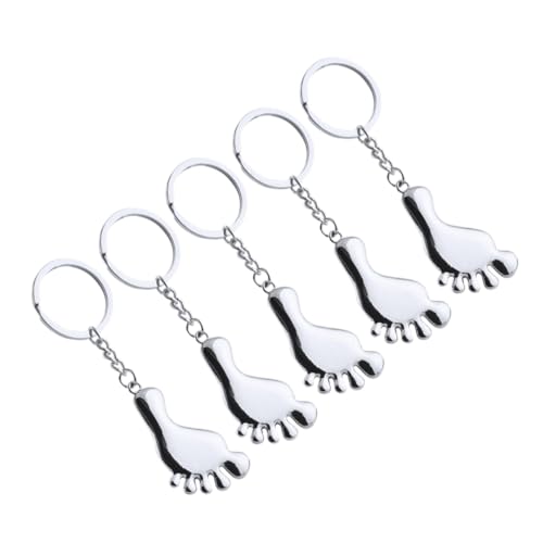 HONMEET 5 Stück Schlüsselanhänger Mit Kleinen Füßen Ring Rucksack Fußabdruck Anhänger Dekorativer Schlüsselanhänger Schlüsselanhänger Fußabdruck Schlüsselanhänger Tasche HONMEET 5 Stück Schlüsselanhänger Mit Kleinen Füßen Ring Rucksack Fußabdruck Anhänger Dekorativer Schlüsselanhänger Schlüsselanhänger Fußabdruck Schlüsselanhänger Tasche von HONMEET