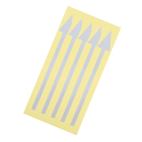HONMEET 5 Stück Teiliges Reflektierendes Selbstklebendes Abnehmbares Symbol Aufkleber für Briefkästen Wasserfeste Richtungspfeile Große Boden Markierungsaufkleber für Außenbereich HONMEET 5 Stück Teiliges Reflektierendes Selbstklebendes Abnehmbares Symbol Aufkleber für Briefkästen Wasserfeste Richtungspfeile Große Boden Markierungsaufkleber für Außenbereich von HONMEET