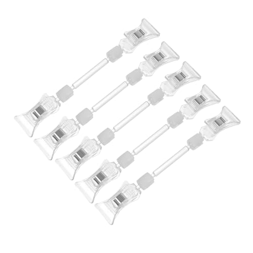 HONMEET 5 Stück Werbeclip Schild Mit Clip Supermarkt Display Einzelhandelsbedarf Etikettenhalter Hängendes Lebensmitteletikett Werbedisplay Clip Schild Für HONMEET 5 Stück Werbeclip Schild Mit Clip Supermarkt Display Einzelhandelsbedarf Etikettenhalter Hängendes Lebensmitteletikett Werbedisplay Clip Schild Für von HONMEET