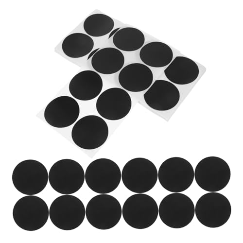 HONMEET 50 Blatt Schwarze Runde Aufkleber Selbstklebende Beschreibbare Punktetiketten für Büro Schule und Veranstaltung Starke Haftung Vielseitig Hohe Sichtbarkeit und zur Einfachen HONMEET 50 Blatt Schwarze Runde Aufkleber Selbstklebende Beschreibbare Punktetiketten für Büro Schule und Veranstaltung Starke Haftung Vielseitig Hohe Sichtbarkeit und zur Einfachen von HONMEET