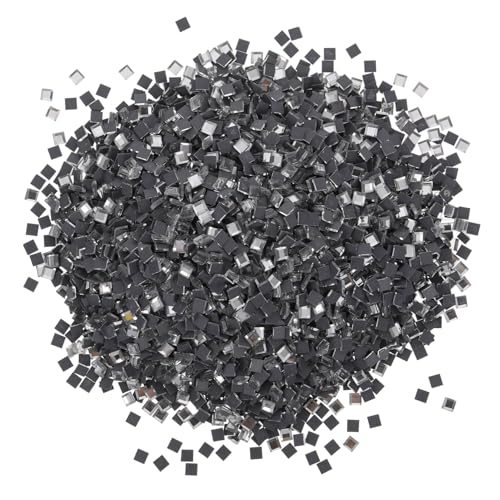 HONMEET 5000 Stück Mini Glas Mosaiksteine Transparent DIY Nagelkunst Dekoration Maniküre Zubehör für Nail Art Schmuck Basteln Zuhause und Profi von HONMEET