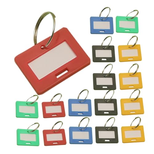 HONMEET 50pcs Nummerierte Schlüssel -tags Kunststoff -runden -tags Schlüsseletiketten -tags Für Heim- Und Büro -schlüsselkennungen Für Schnelle Identifikationen Nummerierte Etiketten Für von HONMEET