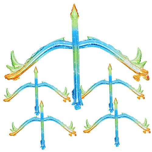 HONMEET 5Sätze Bogen Luftballons für Geburtstagsfeier Kreative Deko für Kinderpartys Langlebige Aluminiumfolie und Raumdekoration für Festliche Anlässe von HONMEET